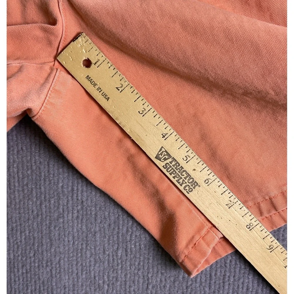Vintage 90s Made In USA Polo Ralph Lauren Salmon Pleated Tyler Shorts Size 34
